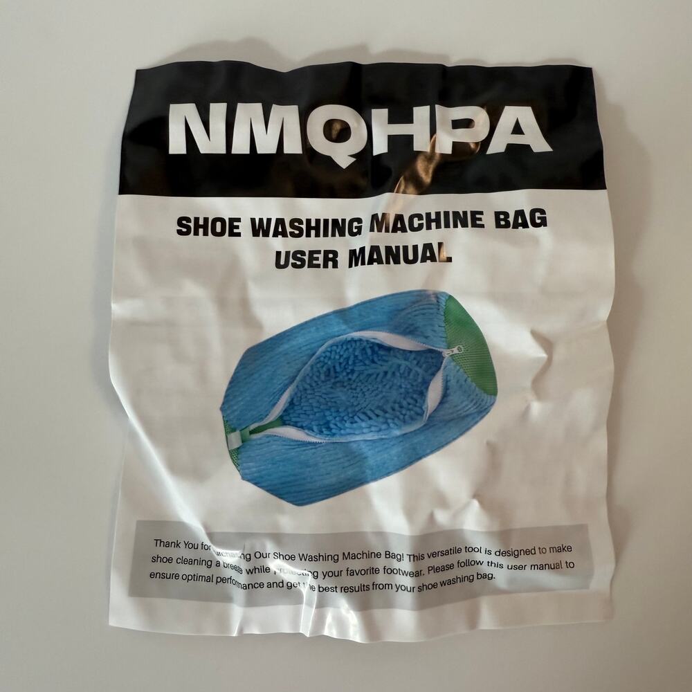 NMQHPA Shoe Cleaning Bags Laundry Shoe Bag For Washer And Dryer Set Of 2 - Picture 2 of 6